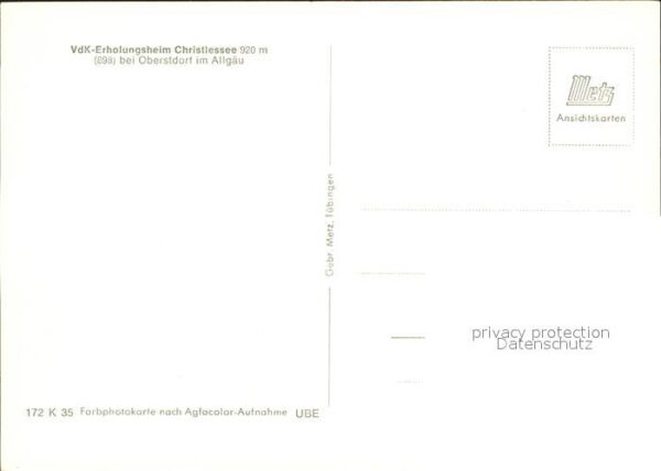 Oberstdorf VdK Erholungsheim Christlessee – Bild 2