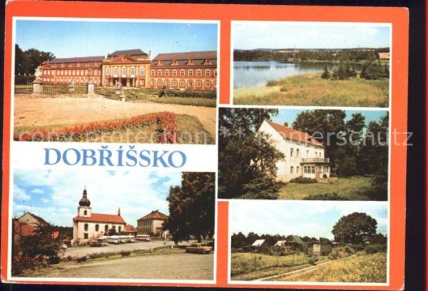 Dobrissko Dobris zamek Stara Huf rybnik Strz pama