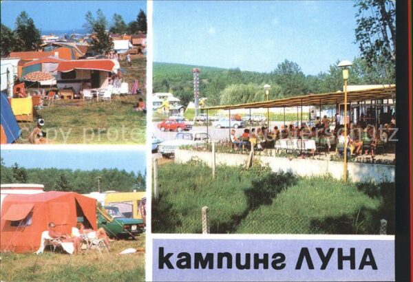 Warna Varna Campingplatz Luna bei Bjala Teilansicht