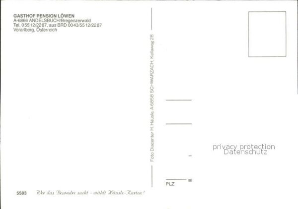Andelsbuch Vorarlberg Gasthof Pension Löwen – Bild 2