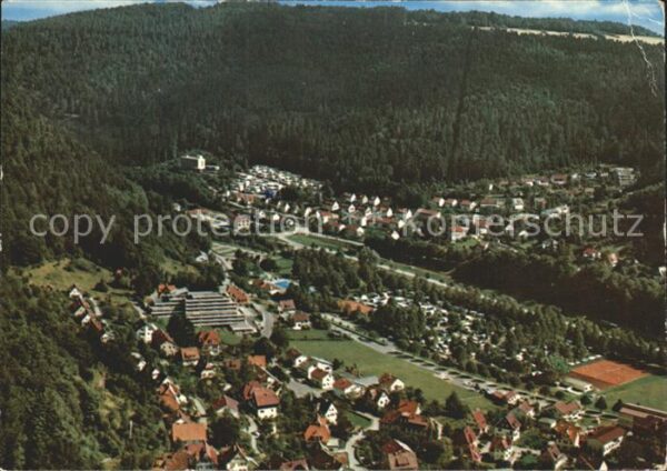 Bad Liebenzell Fliegeraufnahme