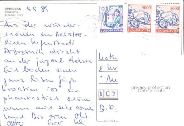 Dubrovnik Ragusa Fliegeraufnahme – Bild 2