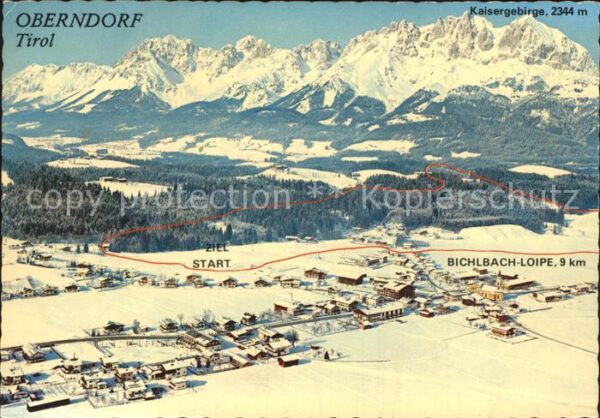 Oberndorf Tirol Sessellift auf den Pensing