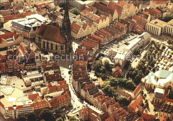 Muenster Westfalen Fliegeraufnahme