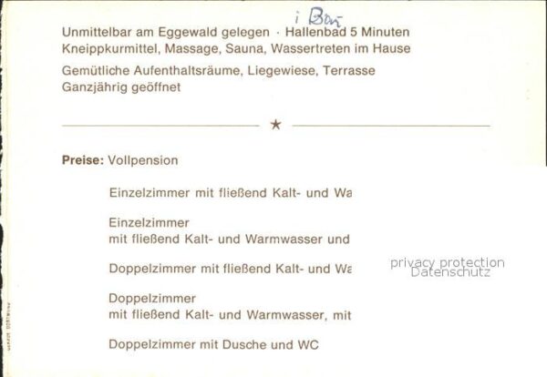 Willebadessen Eggekurheim Doppelzimmer Wasserbad Saun – Bild 2