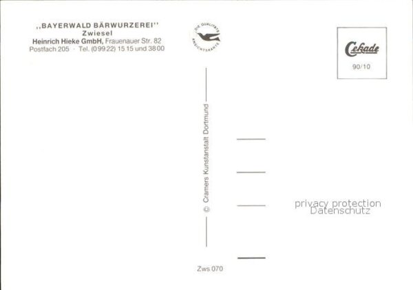 Zwiesel Niederbayern Bayerwald Bärwurzerei – Bild 2