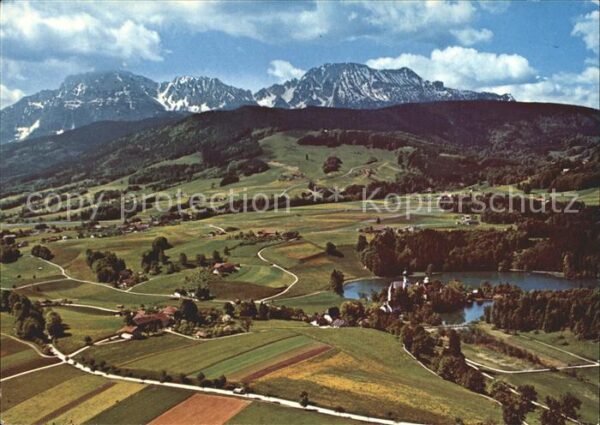 Hoeglwoerth Hochstaufen Zwiesel Fliegeraufnahme