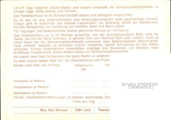 Lauf Baden Hardsteinhaus – Bild 2