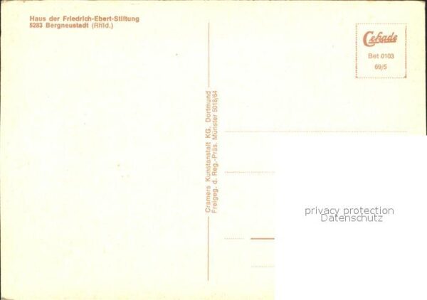Bergneustadt Haus der Friedrich- Ebert- Stiftung Fli – Bild 2