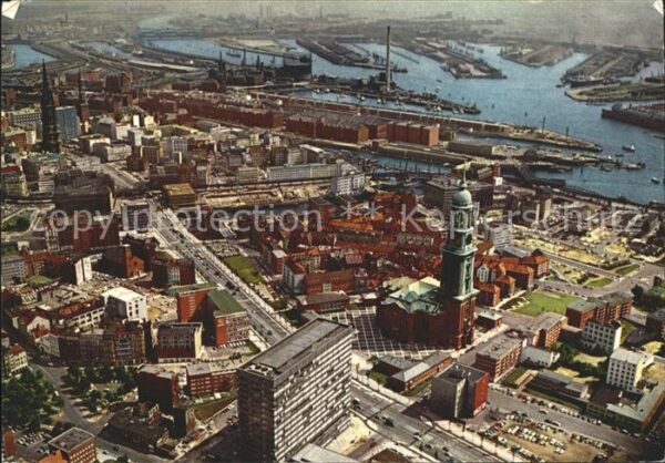 Hamburg Fliegeraufnahme