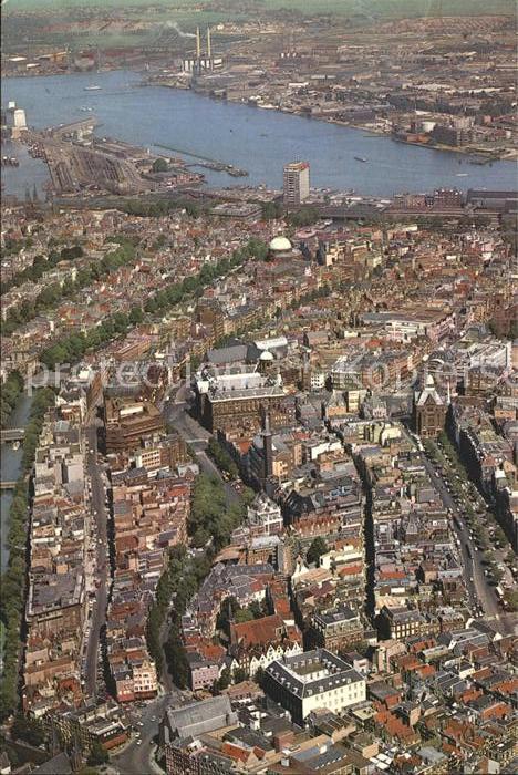 Amsterdam Niederlande Fliegeraufnahme