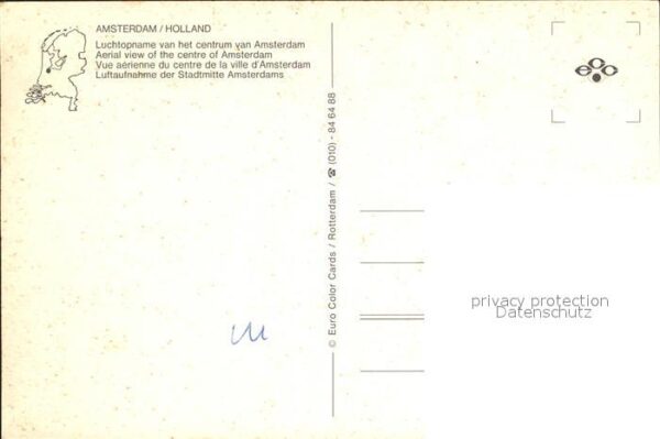 Amsterdam Niederlande Fliegeraufnahme – Bild 2