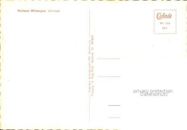 Wildungen Bad Altstadt Fliegeraufnahme – Bild 2