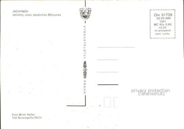Jachymov Lecebny ustav akademika Behounka – Bild 2