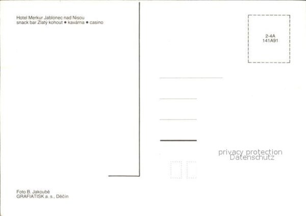 Jablonec nad Nisou Hotel Merkur – Bild 2