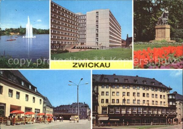 Zwickau Sachsen Internat der Ingenieurhochschule Hauptm