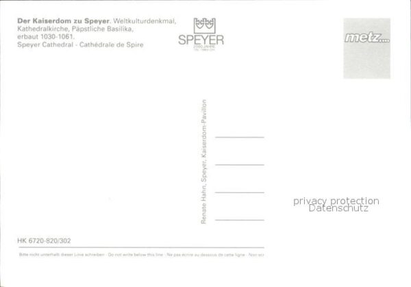 Speyer Rhein Kaiserdom – Bild 2