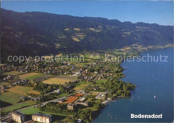 Bodensdorf Steindorf Fliegeraufnahme