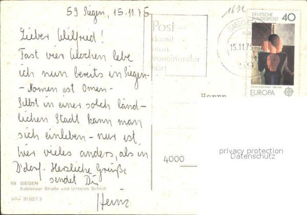 Siegen Westfalen Koblenzer Strasse Unteres Schloss – Bild 2