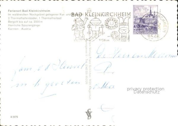 Bad Kleinkirchheim Kaernten Thermalbad Panorama Kirche – Bild 2