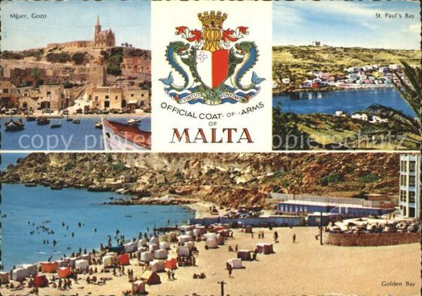 Gozo Malta Golden Bay Sankt PauL_s Bay