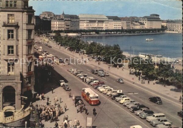 Hamburg Jungfernstieg und Binnenalster