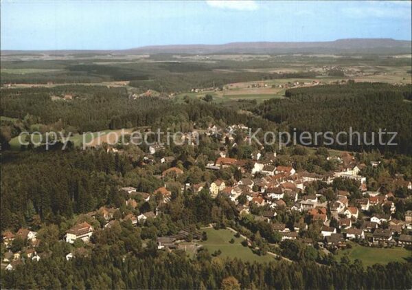 Koenigsfeld Schwarzwald Fliegeraufnahme