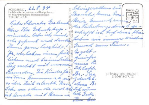 Koenigsfeld Schwarzwald Fliegeraufnahme – Bild 2