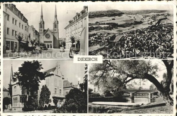 Diekirch Kirche Brücke