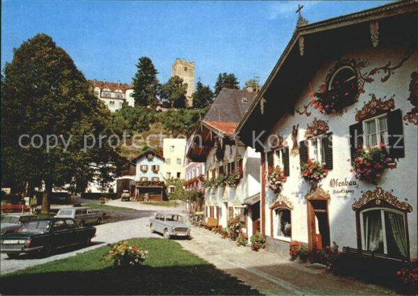 Markt Neubeuern Partie im Dorf