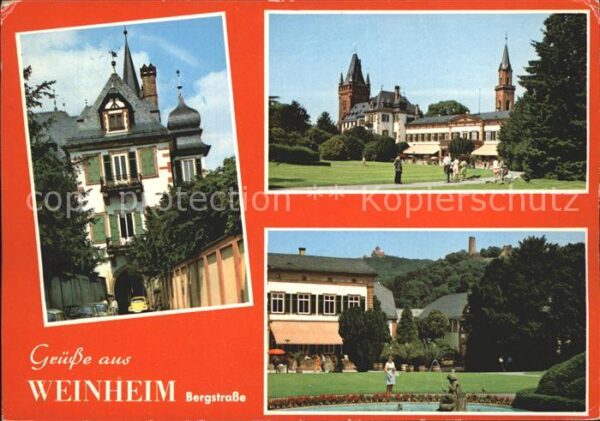 Weinheim Bergstrasse Schlosspark