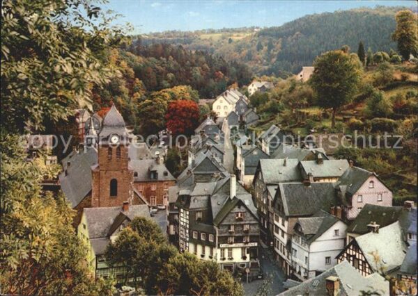 Monschau Stadtansicht