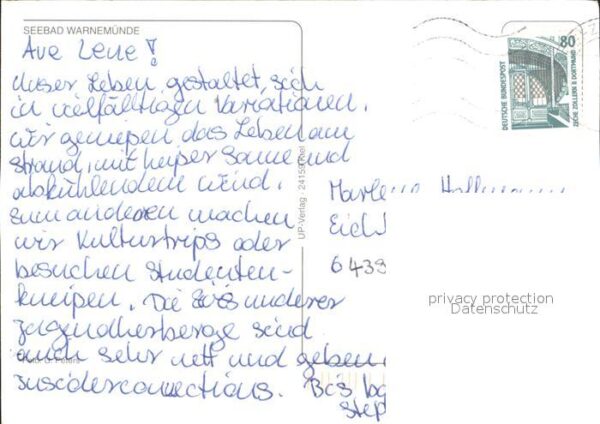 Warnemuende Ostseebad Fliegeraufnahme – Bild 2