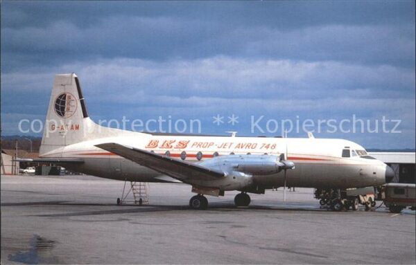 Flugzeuge Zivil Hawker Siddeley 748-214 G-ATAM c/n 1576