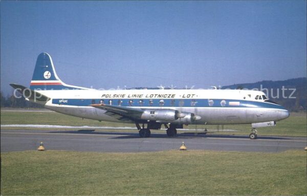 Flugzeuge Zivil Vickers Viscount 804 SP-LVC c/n 248 LOT