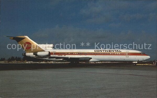 Flugzeuge Zivil Continental Boeing 727-227 N76752 S/N 2