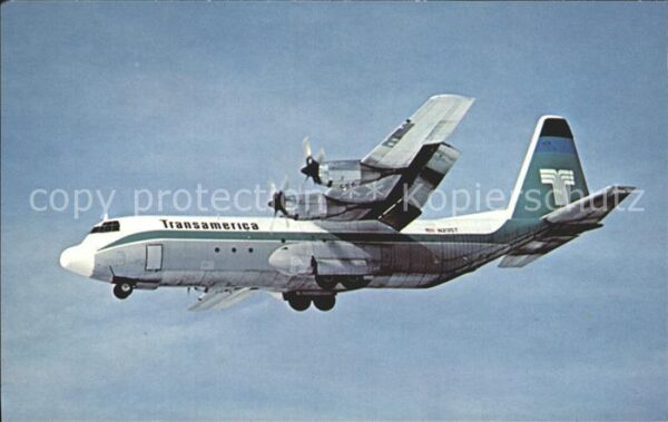 Flugzeuge Zivil Transamerica Airlines Lockheed Hercules