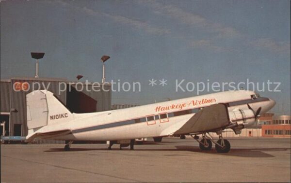 Flugzeuge Zivil Hawkeye Airlines Douglas DC-3 N101KC