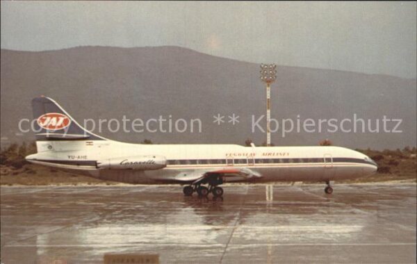 Flugzeuge Zivil JAT-Yugoslav Airlines Sud Aviation Cara