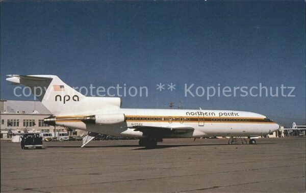 Flugzeuge Zivil Northern Pacifik Airlines Boeing 727-51