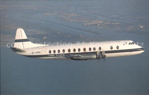 Flugzeuge Zivil Vickers Viscount 806 G-Long c/n 257 Lon