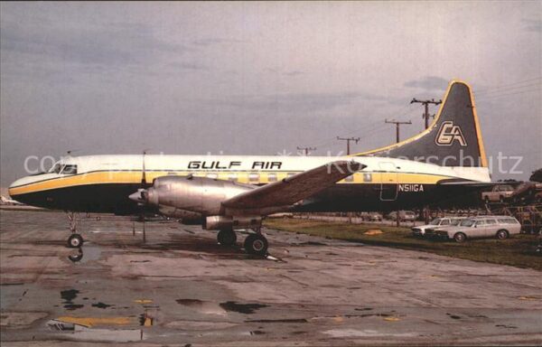 Flugzeuge Zivil Gonvair CV580 N511GA c/n 39 Gulf Air Tr