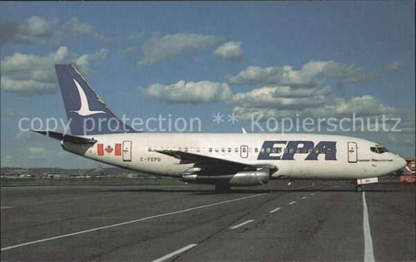 Flugzeuge Zivil EPA Boeing 737-2E1 C-FEPO S/N 20300