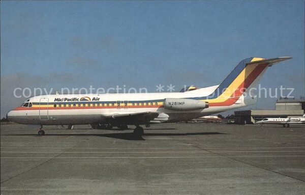 Flugzeuge Zivil MID Pacific Air Fokker F28-4000 N281MP