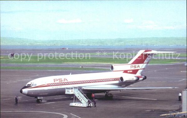 Flugzeuge Zivil Pacific Southwest Airlines Boeing 727 N