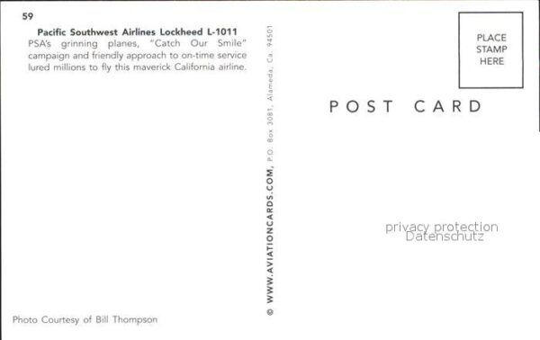 Flugzeuge Zivil PSA Pacific Southwest Airlines Lockheed – Bild 2