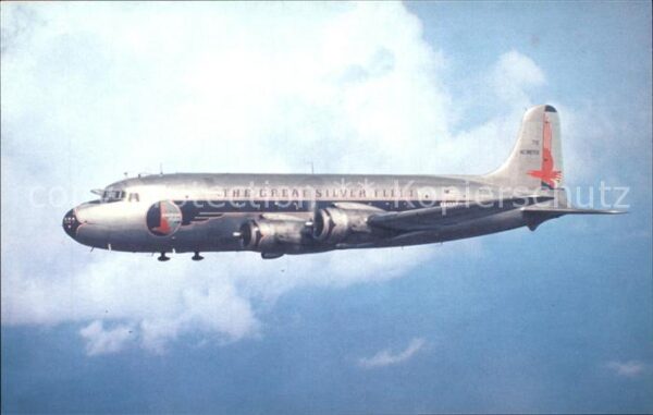 Flugzeuge Zivil Eastern Airilnes Douglas DC-4 Great Sil