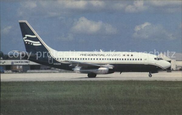 Flugzeuge Zivil Presidential Airways Boeing 737-230C N3