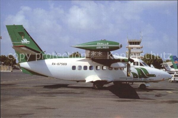 Flugzeuge Zivil Daallo Airlines Let 410 UVP-E RA-67569