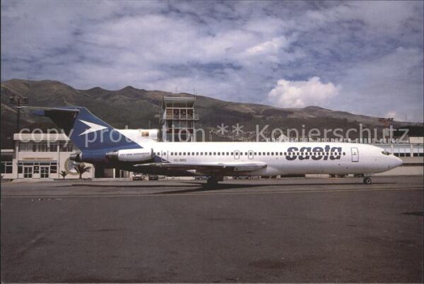 Flugzeuge Zivil Saeta Boeing 727-282 HC-BRG c/n 20973/1